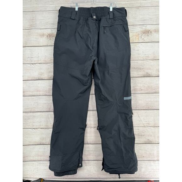 Columbia Convert Snowboard Pants Mens XL Black Fleece Lined Skiing - Picture 2 of 11
